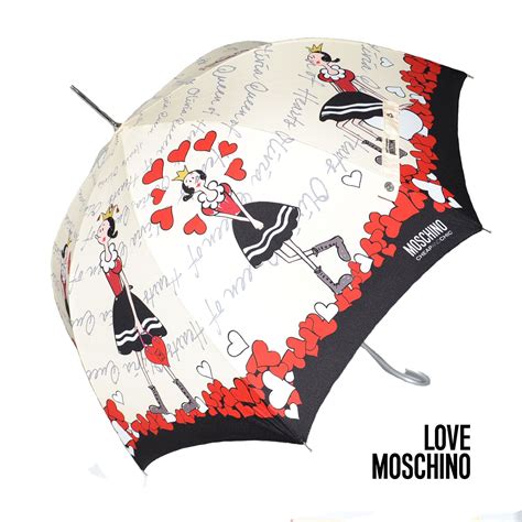 moschino umbrellas.